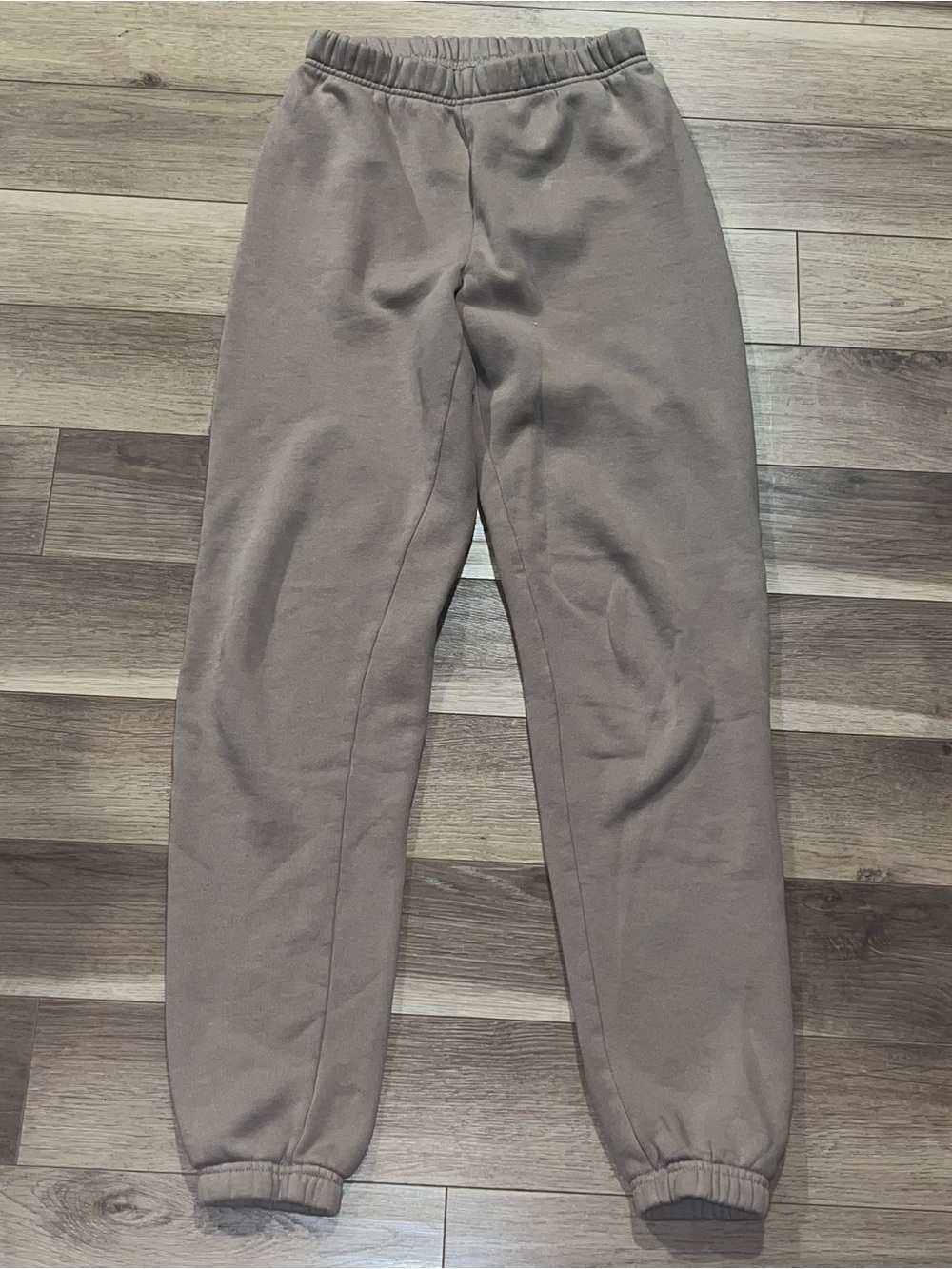 Aritzia TNA Brown Cozy AF Fleece Sweatpants!